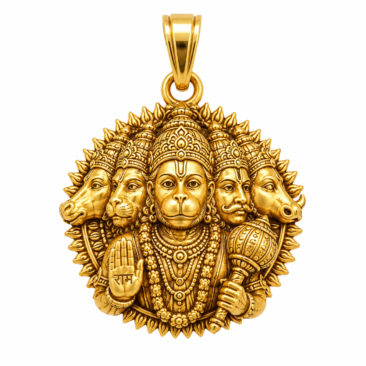Panchmukhi Hanuman Pendant